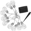 Lumi jardin Ghirlanda Solare 10 lampadine 3.8M Dixy