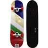 FIREFLY Skb 600, Skateboard Unisex-Adulto, Wood/Grey/Red, One Size