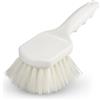 SPARTA Carlisle 3662000 flo-pac Plastic Handle Utility scrub Brush, setole in nylon, setole 5,1 cm Trim, lunghezza 20,3 cm, colore: Bianco (confezione da 12)