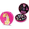 Teorema Giocattoli Teorema 65658 - Cofanetto Borsetta Trucchi Bambina 2 Livelli, Unicorno