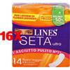 Lines 16 X Lines Seta Ultra Flussi Leggeri 14 Pz. Assorbente Ipoallergenico
