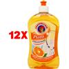 Chanteclair 12 X Chanteclair Vert Piatti Detersivo Liquido Profumo Di Arancia E Mandarino 5