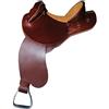 Myhorse Sella in pelle con parafango di marca di mezza razza 17" / tutte le taglie