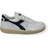Diadora Heritage Mi Basket Low Used Sneakers Uomo Scarpe Casual Pelle