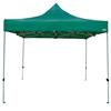 AKTIVE 61139 - Gazebo pieghevole esterno, tenda verde, misure 3 x 3 cm, regolabile in altezza, protezione UV e impermeabile, in acciaio, con borsa per il trasporto, tenda da spiaggia, campeggio,