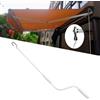 Manovella per tenda da sole per tapparella avvolgibile terrazza e cortile