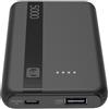 Cellularline Power Bank 5000 Caricabatterie Portatile 5000mAh