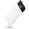 Charmast W1056 Power Bank 10400mAh, USB C caricatore portatile con LED