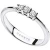 Comete Anello Donna COMETE Easy Basic TRILOGY ORO DIAMANTI codice ANB1687