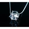 2,00 CT. COLLANA PUNTO LUCE IN ORO 18 KT. TIT. 750 CON BRILLANTE.