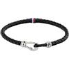 Tommy Hilfiger Bracciale Uomo TOMMY HILFIGER CASUAL CORE 2790270S Pelle Nero