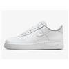 Nike HM0621-100 Nike Air Force 1 '07 Low Bianco Pelle Uomo Sneakers Originali Sport
