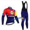 coolmax Completo ciclismo LIDL Invernale Felpato termico divisa tuta ciclista