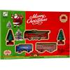 Trenino Bambini Treno Elettrico Pista a batteria per Natale Locomotiva Regalo
