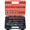 Set Chiavi a Bussola Con Cricchetto Chrome Vanadium Con Valigetta Tot 53 PEZZI