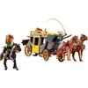 Playmobil Diligenza e bandito del Far West ( 58 pz ) WESTERN 4-10a 71862