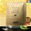 PASTELLO PELLE SKINPASTEL Prestige Gold Snail Mask Pack 25ml x 13pz Nutriente K-Cosmetics NUOVO