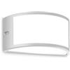 Ideal Lux REX-1 AP1 GRIGIO Mod. 322735 Lampada Da Parete 1 Luce