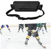 Scaldamani con tasca Guanti termici leggeri neri per allenatori di hockey