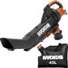 Worx - 1 aspiratore/soffiatore 3.000W, WG505E