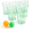Gioco di bevute di gin pong per adulti Disporre le tazze a forma triangolare Nuo