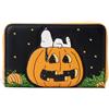 Peanuts Borsa con zip in poliuretano in pelle vegana Peanuts Great Pumpkin Snoopy Doghou