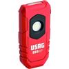 USAG 889 RP LAMPADA TORCIA LED COMPATTA DOPPIA FUNZIONE 180 LM RICARICABILE USB