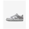 NIKE DUNK LOW SCARPE RAGAZZO/A DONNA FB9109 123 BIANCO GRIGIO DAL 36 AL 40