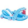 Intex Piscina fuoriterra Ippopotamo Gonfiabile Bambino gioco con scivolo 221 cm