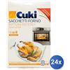 Cuki 24x Bundle Sacchi Cottura Dietetica 8 Sacchetti 1 Confezione Cuki