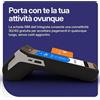 myPOS Carbon - Terminale POS portatile 4G/WiFi - SIM INCLUSA - No Sumup - Nexi