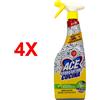 ACE 4 X Ace Spray Sgrassatore Cucina Limone E Bergamotto 600 Ml