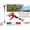 SICILZAPPE ITALY SCUOTITORE ABBACCHIATORE OLIVE PROFESSIONALE ELETTRICO BATTERIA ASTA TELESCOPI