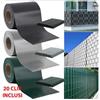 FASCIA STRISCE FASCE PVC FRANGIVISTA FRANGIVENTO RINGHIERA BALCONE RECINZIONE