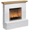 Tagu Camino Effetto Mattone a Candele TAGU ZenFlame Rolf Bianco