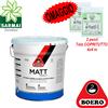 BOERO MATT KOALA pittura idropittura bianco extra super lavabile extra copertura