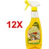 ALGA 12 X Alga Bio Sapone Sgrassatore Universale Trigger 500 Ml Spray
