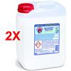 CHANTECLAIR 2 X Chanteclair Sgrassatore Con Bicarbonato 5 Lt Tanica Formato Professionale C