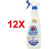 CHANTECLAIR 12 X Chanteclair Sgrassatore Con Bicarbonato Trigger 600 Ml Spray