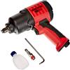 KS Tools 515.1219 - Chiave a urto pneumatica da corsa 1/2 - Avvitatore a urto ad alte prestazioni - Avvitatore elettrico a 3 impostazioni - Strumento per lavori su automobili - Potenza fino a 1200 Nm