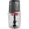 Moulinex Easy Press, Tritatutto Elettrico con Potente Motore da 600W, 4 Lame Affilate in Acciaio Inox, Capacità di 500ml, Colore Hippo Iron, AT740H