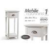 GI MOBILE PORTA TELEFONO COMODINO 1 CASSETTO COLONNINA INGRESSO SALOTTO R 70*30 cm