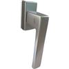Hoppe Maniglia martellina 10 pz per finestre balconi toulon HOPPE Secustik argento