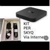 SKY ALIMENTATORE TRASFORMATORE PER DECODER SKY Q E GLASS STREAM ORIGINALE +CAVO HDMI