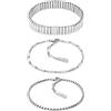 CALVIN KLEIN STACKED SET BRACCIALE DONNA REFERENZA 35000837