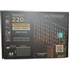 DICTROLUX GENERAL TRADE TENDA LUMINOSA 220 LED BIANCO CALDO 4 MT x 0,5 H PROGRAMMABILE
