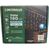 DICTROLUX GENERAL TRADE TENDA LUMINOSA 160 LED BIANCO FREDDO 4 MT x 0,5 H PROGRAMMABILE