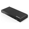 Hama Switch HDMI 3 porte con telecomando, connettori dorati, 4k, nero