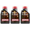 MOTUL 3 Lt Motul 8100 XCLEAN+ 5W30 C3 Olio Motore Auto BMW LL04 50400 50700 MB 229.51