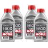 MOTUL Olio Freni MOTUL RBF 600 Dot 4 Frizioni Idrauliche Auto Moto Sintetico 4 x 500ml